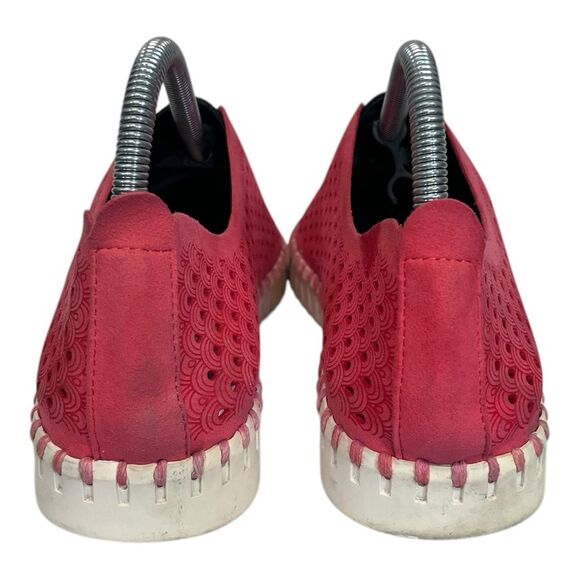ILSE Jacobsen | Raspberry Tulip Perforated Slip On Shoes EU 41 US 11 - Picture 4 of 10